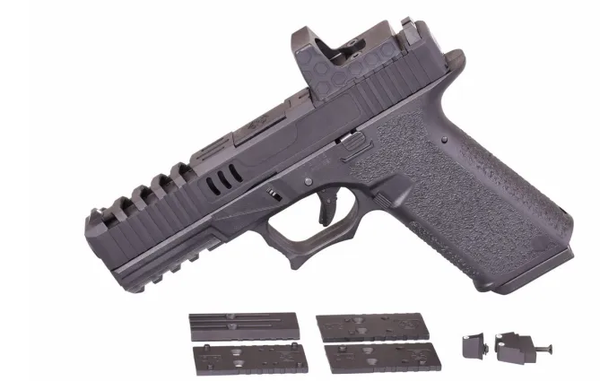 AW Custom VX7 Mod. 2 Precut Black GBB 6mm + Dummy Red Dot